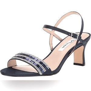 Nina Noga New York Rhinestone Heel Size 10